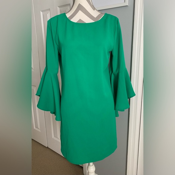 TCEC dress, kelly green, size-medium - Picture 1 of 9